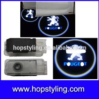 China supplier Auto LED light For Peugoet car LED door LED Laser Projector light auto welcome ghost shadow light