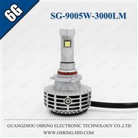 OSRING Wholesale all in one Single beam led headlight bulb 9005 g6 super stable led headlight 12V 3000LM