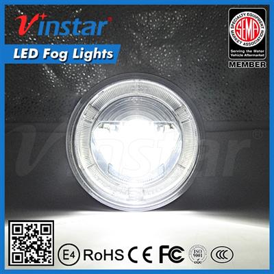 Vinstar DRL Fog lamp for Impreza STI LED Fog lights DRL Lights 4inch Fog lights for WRX STI Impreza 2008 2009 2010 with E-mark