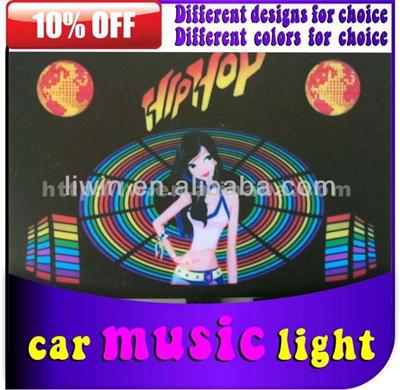 best quality infrared car lights led indoor car light rgb led music control module light for vehicles ATV SUV