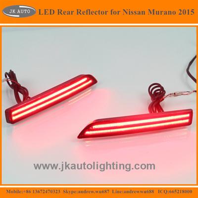 New Arrival LED Rear Bumper Reflector Lights for Nissan Murano Multifunctional LED Rear Bumper Reflector for Nissan Murano 2015