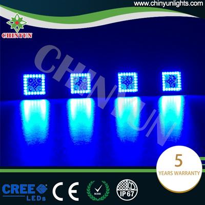 RGB color changing led blue angel eye pod lights with remote controller