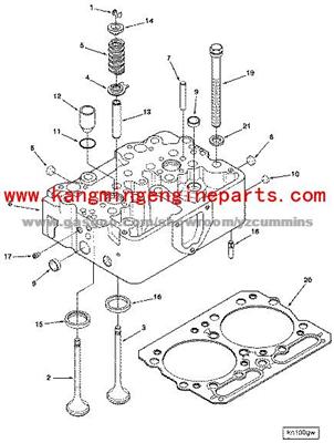 Chongqing Cummins 3041993 HEAD CYLINDER