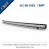 OSRING 14 inch truck ATV 4X4 auto parts 48 inch light led bar 150W