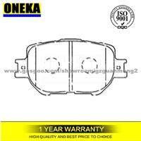 GENUINE Brand ONEKA Brake Pads 04465-30350 Can Suitable For Toyota Car