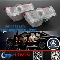 LW new high quality 12v 3w 5w car logo laser light for Mercedes car logos light