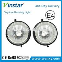 Xenon super bright daylight guide technology designed daytime running light for mini r56 led drl with e-mark approved
