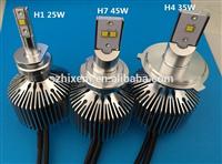 New car LED headlight, auto LED headlight with 4 LED, 45W, 4500LM, H4 H7 H8 H9 H10 H11 H13 H16 9004 9005 9006