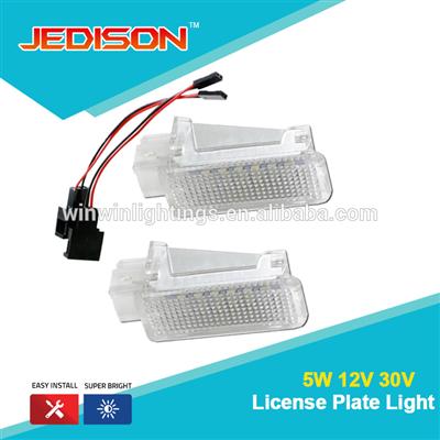 New Error Free 18LED High Power OEM Auto LED License Plate light number for Audi & volkswagen & Seat Alhambra