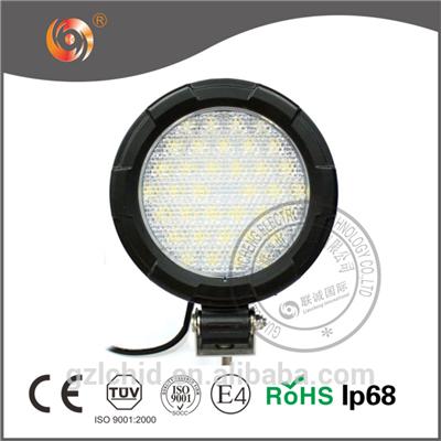 High quality 7" 36w CREE LED work light with 2280 luminous flux for offroad,tractor