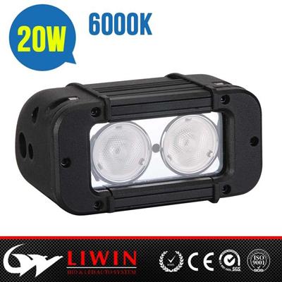 Liwin wholesale high quality 4.6inch single row 20w led light car led light bar for all car bus head lamp