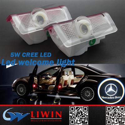 LW new high quality 12v 3w 5w car logo laser light for Mercedes car logos light