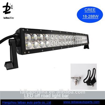 Factory price 50" xion light led light bar 10-30v 288w led driving light bar