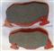 auto spare parts disc brake pad D371 for cars - img2