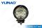 efficient 27W LED round work light , 4.7inch auto light for 4x4, excavator, tractor