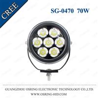 OSRING Warranty 2 year 12-30V 7 inch car led work light 70W spot/flood/combo beam C REE driving off road