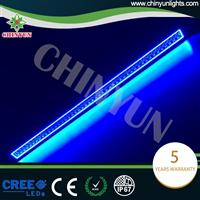 Top quality waterproof offroad truck light bar with color changing led halo