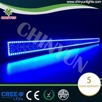 Super bright 12V offroad light 50" led changing color light bar spot flood combo optional