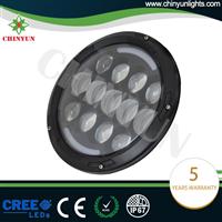 2016 New Products 7 inch 78w round led jeep wrangler headlight