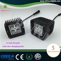 Truck lighting RGB color changing led angel eyes halo ring lights