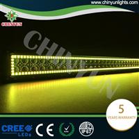 New Superbright 288w off road lights 50inch led amber light bar