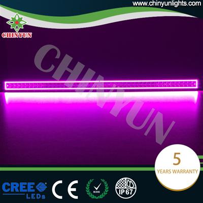 Latest 50" off road led lights bar with RGB colour changing angel eye