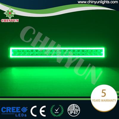 Truck accessories RGB tri color changing led light bar halo