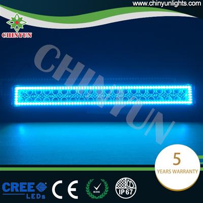 120w 21.5 inch led light bar color changing halo with remotes