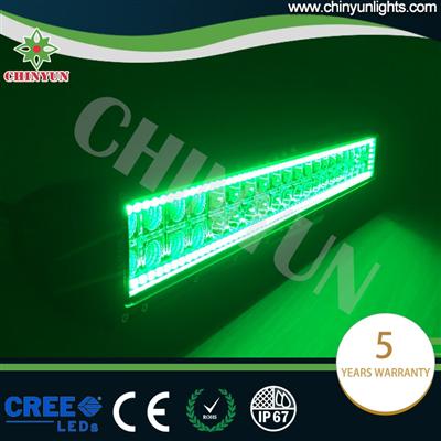 20 inch 120w remote control RGB color changing halo offroad led bar light