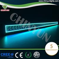 50inch off road led lights with 7 colors 12V waterproof led light bar