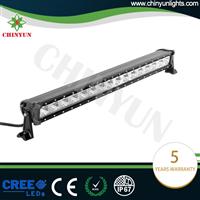 Hot selling 160w single row off road car roof light bar 30inch jeep wrangler led light bar