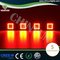 New products red halo ring led lights 12w truck driving work light