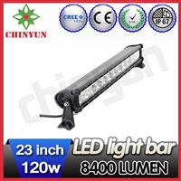 2015 4x4 offroad truck ATV UTV roof mounted light single row 23inch 120W 12v jeep led light bar