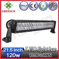 Cheap 120w led light bars, 4x4 cree led light bar, amber/blue light cover led offroad light bar