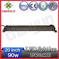 High quality and hot price for 20 inch 90w cree led light bar, off road truck led light bar