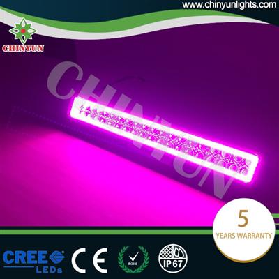 Off road led bar 21.5" RGB coloured halo led lights CE ROHS IP67 confirmed