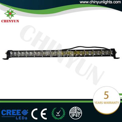 120w 4x4 led light bar 27 inch single row truck led work light bar