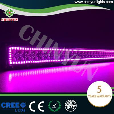 Latest 50 inch offroad light bar with RGB color changing halo ring