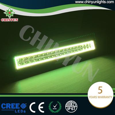 Hot DC12V offroad straight dual color changeable light bar