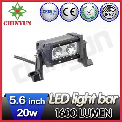 20w off road driving light led bar,automotive headlight waterproof IP67 led light bar,truck 4x4 led light bars for sale