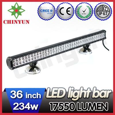 Super bright LED automotive lamps bar waterproof 36 inch 234w jeep led light bar