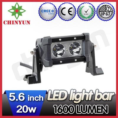 Excellent quality waterproof trucks jeep led light bar, 20w off road driving lights for car 4x4 UTV SUV ATV