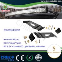 50" led light bars mount brackets for pickup trucks jeeps ATV