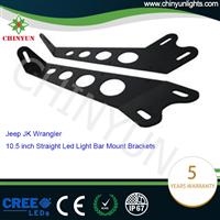 10.5 inch led light bar hood mount bracket for jeep jk