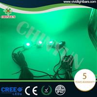 4-Pod LED Rock Light Lights Kit Rock Crawler LED under body LED Rock Light Kit Green