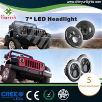 12V 24V off road led driving lights 7 inch Jeep heahlight