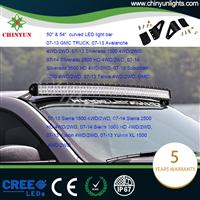 Curved 50 inch led light bar mounts brackets for GMC trucks