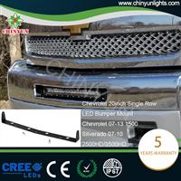 2007-2010 silverado 2500HD/3500HD 20" led light bar bumper mounts brackets