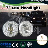 2002 Jeep grand cherokee 7 inch round LED headlights