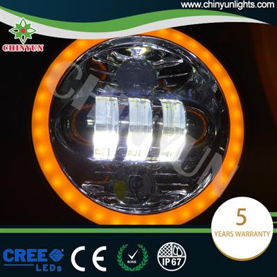 5.75 inch off road LED head light for motorcycle truck car lighting